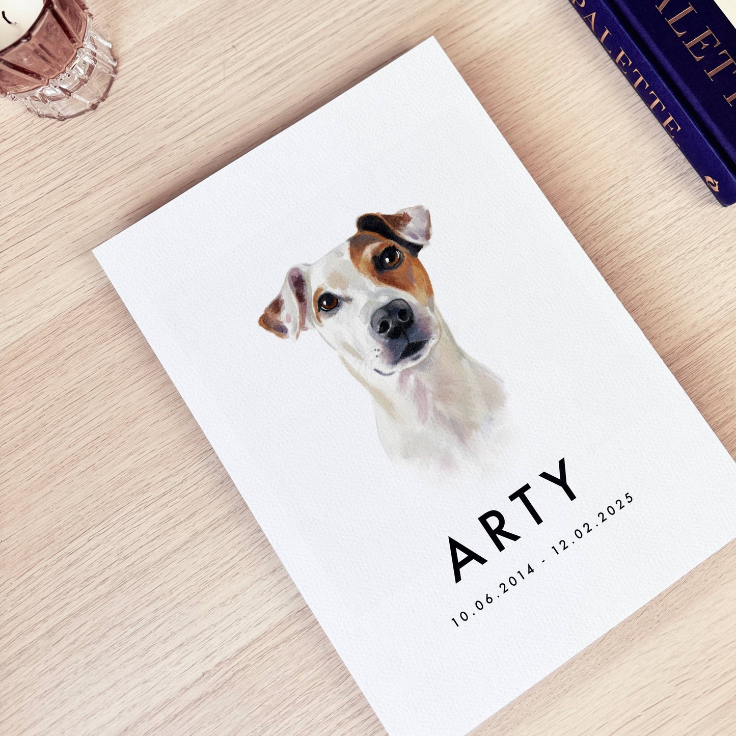 Pet Memorial Portrait