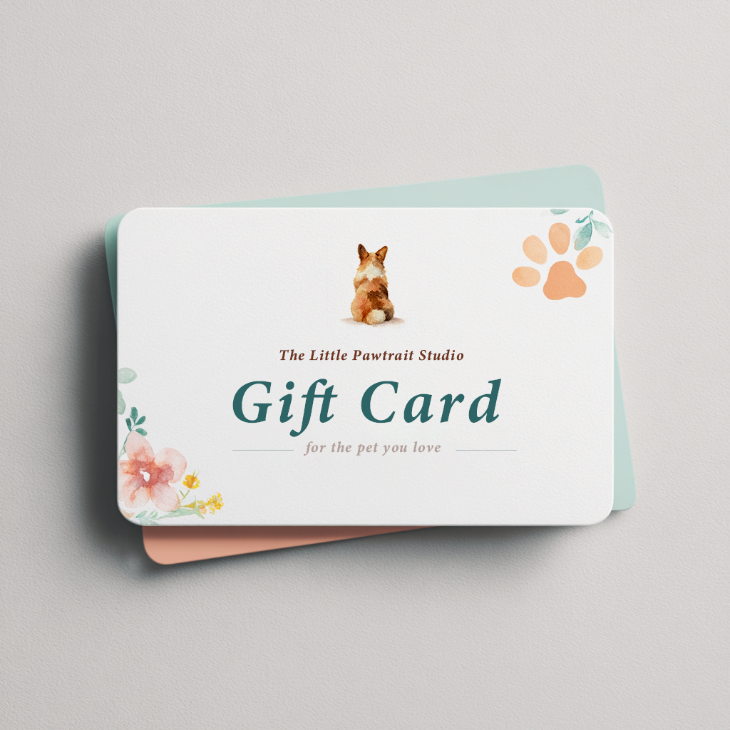 Pet Pawtraits Studio Gift Card