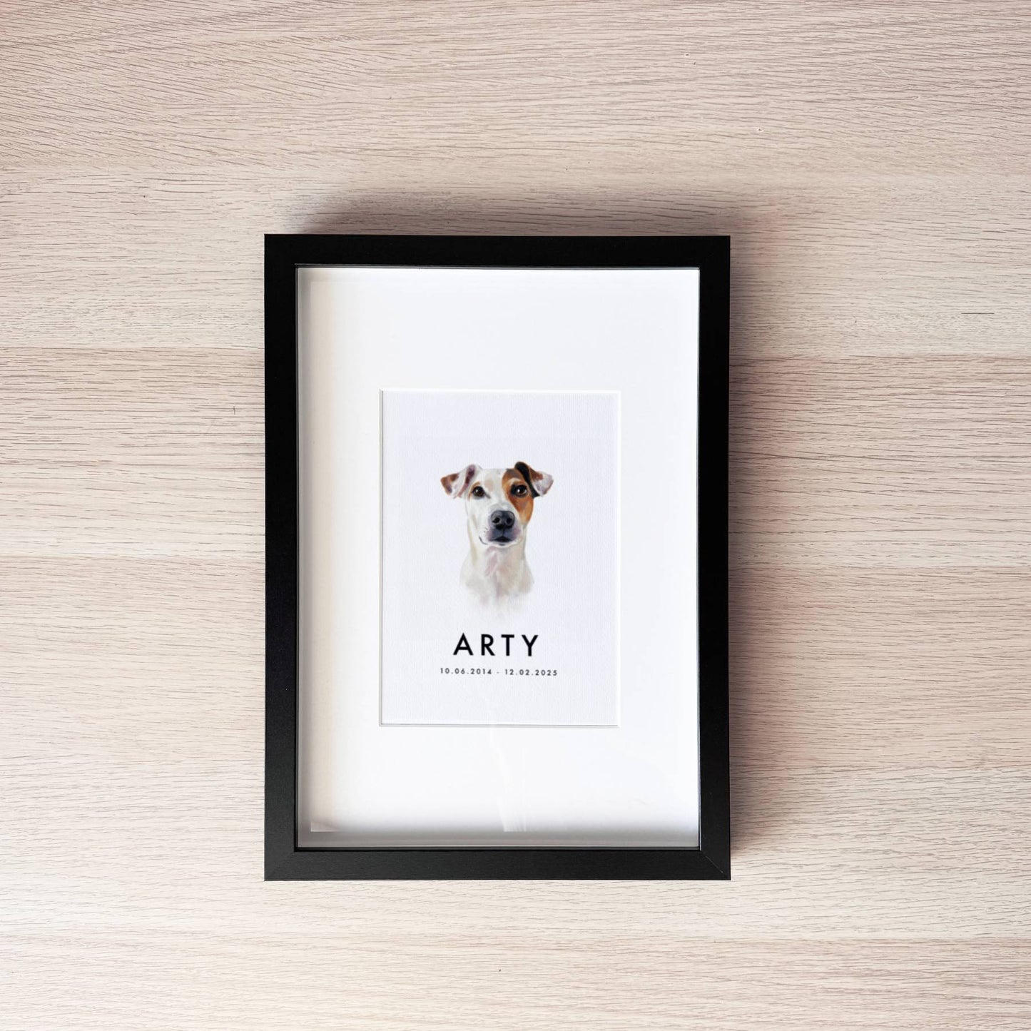 Pet Memorial Portrait