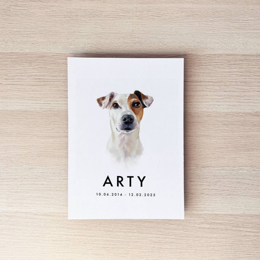 Pet Memorial Portrait