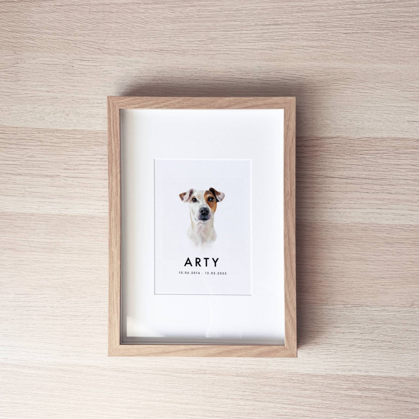 Pet Memorial Portrait