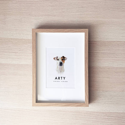 Pet Memorial Portrait