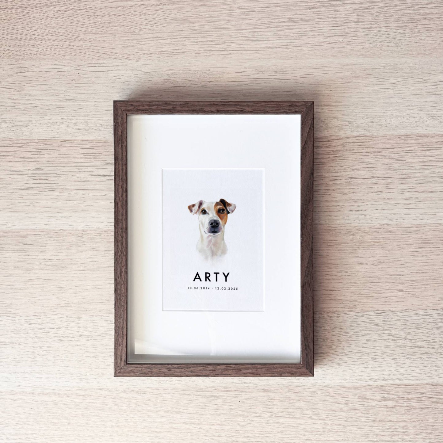 Pet Memorial Portrait