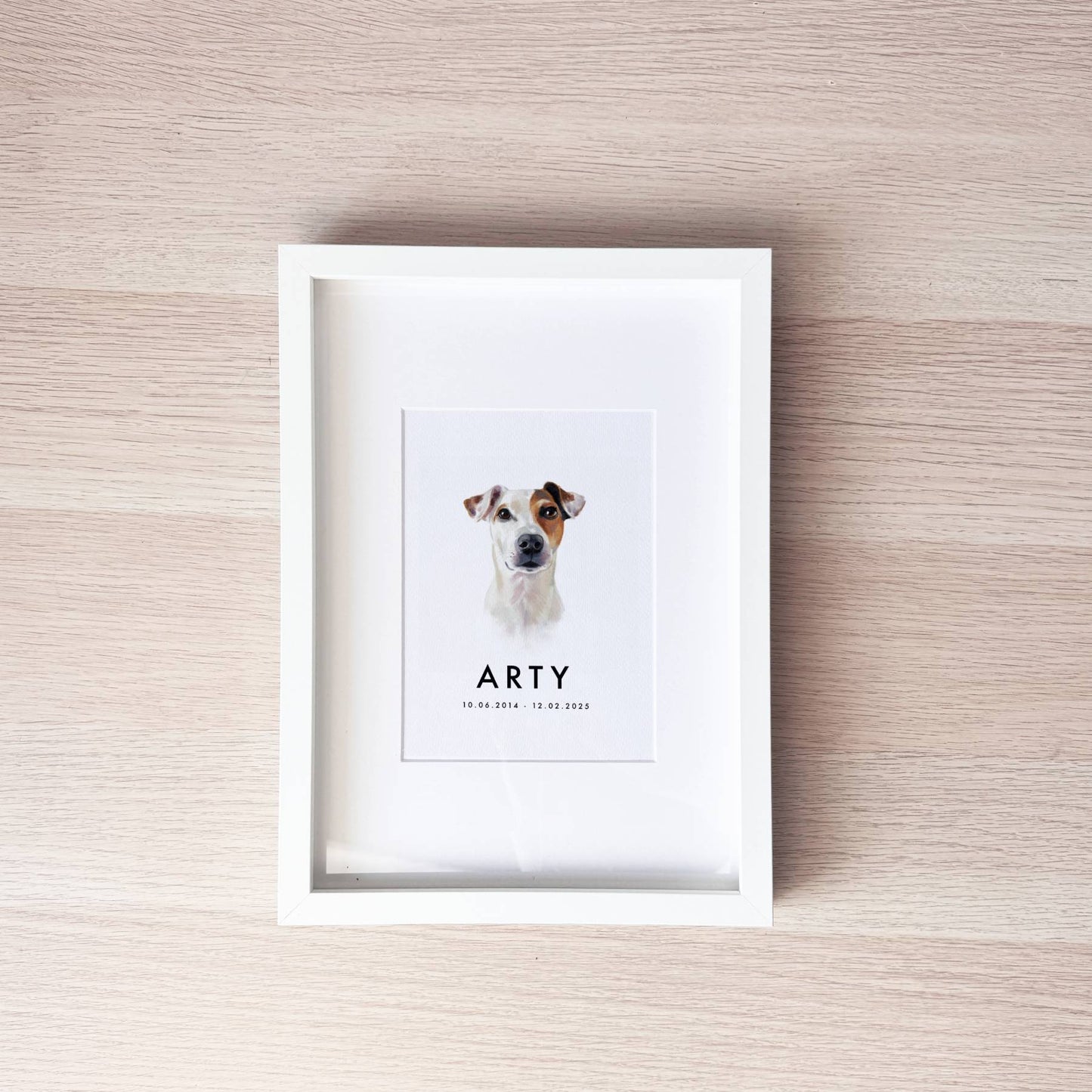 Pet Memorial Portrait